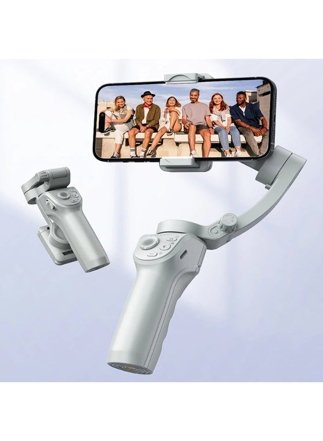 توكوي مثبت جيمبال للهواتف الذكية، جيمبال هاتف ثلاثي المحاور لأجهزة Android وiPhone، مثبت هاتف لتسجيل الفيديو مع تتبع الوجه/الأشياء - Image 1